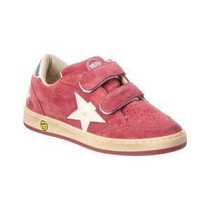 Golden Goose Ballstar Suede Sneaker, Red